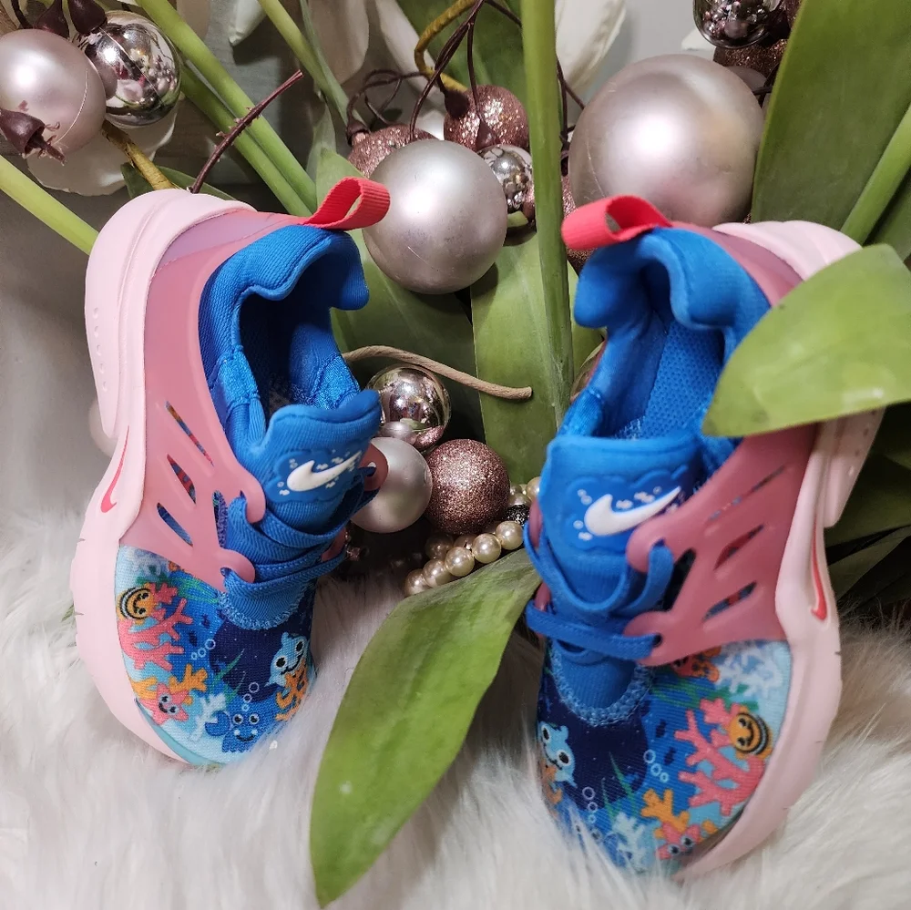 Kid's Nike Presto SE 'Coral Reef Underwater Adventures new